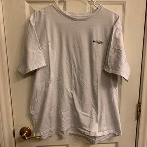 Columbia Performance Fishing Gear White T Shirt Mens Size XXL